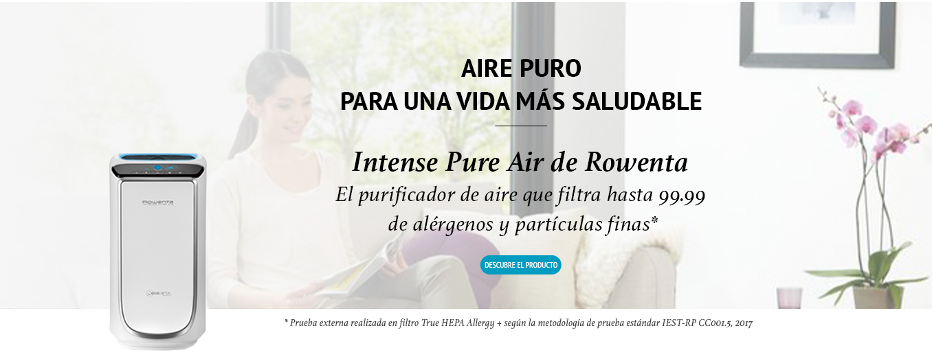 Filtro Allergy + Purificador Aire Rowenta Intense Pure Air